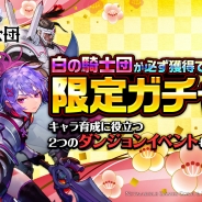 Netmarble Games、『黒の騎士団 ~ナイツクロニクル~』で白の騎士団を必ず獲得できる「騎士団フェスガチャ」が再登場