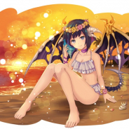 フリュー、『モン娘(むす)☆は~れむ』で「桜と菊の夏衣装限定ガチャ」を本日より開催 ビーチバレと水着イラストがテーマに