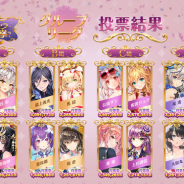 C4Connect、「放置少女人気キャラ総選挙」のグループリーグ投票結果を発表!