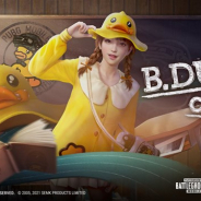 『PUBG MOBILE』で香港発の人気キャラクター「B.Duck」とのコラボスキンが「B.Duckクレート」に新登場