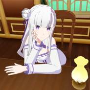 Gugenka、スマホARアプリ『HoloModels』と『Re:ゼロから始める異世界生活』コラボ第二弾として「エミリア」のARフィギュアを販売開始 全25種の追加アイテムも