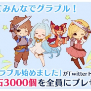 Cygames、『グランブルーファンタジー』Twitterキャンペーンで宝晶石3000個のプレゼントが確定! 「#グラブル始めました」が日本だけでなく世界でも1位に!