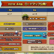 スクエニ、『ドラゴンクエストタクト』4月版ロードマップを公開