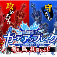 gloops、超戦略型リアルタイムバトル『大激突!!ガーディアンブレイク』の「GREE」での事前登録を開始 事前登録特典は限定SR騎士「聖姫ステア」