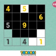 TONAKAI interactive、『シロクロドッチmobile』をリリース…数字を頼りにマスを塗り分けて絵を完成させるロジック系パズルゲーム