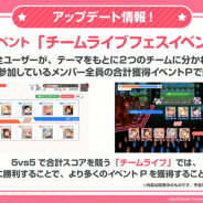 【速報3】ブシロードとCraft Egg、『ガルパ』でリズムゲームアップデートや新イベント「チームライブフェスイベント」開催時期など発表