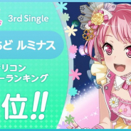 ブシロードとCraft Egg、『ガルパ』でPastel*Palettes 3rd Single「もういちど ルミナス」オリコンデイリー6位を記念して「スター×100」をプレゼント