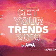 AWA、2019年の“あなたを取り巻いた1年間の音楽”をテーマにした特設サイト「GET YOUR TRENDS 2019」を公開