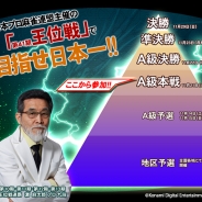 KONAMI、『麻雀格闘倶楽部』で麻雀日本一を目指す「王位戦」を開催…今年からアーケード版に加え、スマホ版の出場枠も用意