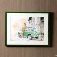 ムービック、連載20周年記念「GetBackers-奪還屋-」より受注生産限定商品が登場 「複製原画」と「赤屍のレプリカメス」の予約受付を開始