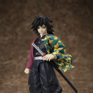 アニプレックス、 1/12スケールアクションフィギュア"バズモッド"第7弾として『鬼滅の刃』より水柱「冨岡義勇」を発売決定