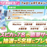 Cygames、『ウマ娘プリティーダービー』でチーム<スピカ>のサイン入りポスターが当たる「フォロー&RTキャンペーン!」を開催!