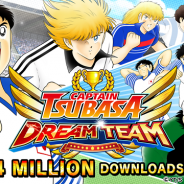 KLab、『キャプテン翼 ~たたかえドリームチーム~』のグローバル版『Captain Tsubasa: Dream Team』が全世界400万DL突破!