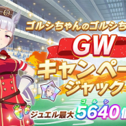 Cygames、『ウマ娘』で「ゴルシちゃんのゴルシちゃんによるGWキャンペーンジャック」を4月30日12時より開催! 5640個のジュエルがもらえるログボも!