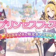 Cygames、『プリンセスコネクト!Re:Dive』で「プリンセスフェスガチャ」と「限定★3確定ガチャ」を12月31日12時より開催と予告