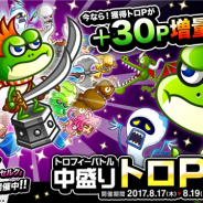 アソビズム、『城とドラゴン』で「トロフィーバトル 中盛りトロP増量キャンペーン」を開催 トロP大量獲得のチャンス!