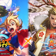 マイネットゲームス、『神式一閃カムライトライブ』で『戦国炎舞-KIZNA-』とのゲーム間コラボCP開催!
