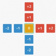 ピコラ、中心のパネルに「0」を作る脳トレパズルゲーム『0 -zero-』を配信開始