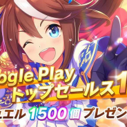 【GooglePlayランキング(3/1)】『ウマ娘 プリティーダービー』が首位獲得! 鬼滅コラボの『コトダマン』は16位まで上昇