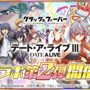 ワンダープラネット、『クラッシュフィーバー』でアニメ「デート・ア・ライブIII」とのコラボイベント第2弾を11月中旬に開催決定!