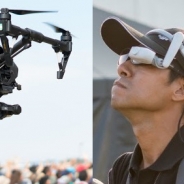 HMD×ドローンで次世代の空撮を! 「エアスカウター」を活用した空撮テクニックなど異色のワークショップが開催
