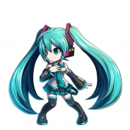 エイリムとクリプトン、『ブレイブ フロンティア』で電子の歌姫「初音ミク」とのコラボ企画を北米版と同時開催。新作『初音ミクぐらふぃコレクション』は10月28日に配信開始予定