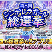バンナム、「第8回シンデレラガール総選挙」を『スターライトステージ』と『シンデレラガールズ』の合同で開催 4月16日15時より開催予定