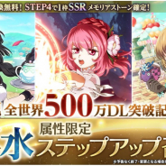バンナム、『テイルズ オブ クレストリア』が全世界500万DL突破! 全日ログインで5000個の綺煌石を獲得できるCPなどを実施中