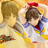 コトブキヤ、『ストリートファイター』より「STREET FIGHTER美少女 さくら -ROUND 2-」を10月に発売予定!