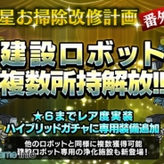 DMMゲームズ、『ぷらねっとき~ぱ~』で「建設ロボット」の複数所持を開放 プラチナガチャに★6建設ロボットが登場!