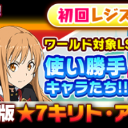バンナム、『SAOコード・レジスタ』のレアスカウトに劇場版キリトとアスナが登場! 【ARアイドル】ユナを獲得できるイベントも開催