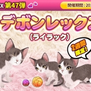 ESTgames、『マイにゃんカフェ』で新種猫が登場する期間限定ガチャ第47弾を開催 下北沢の猫カフェ「Cateriam」店とのコラボイベントも実施
