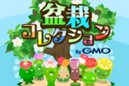 ぼんさい、「モバゲー」で『盆栽コレクション by GMO』の配信開始