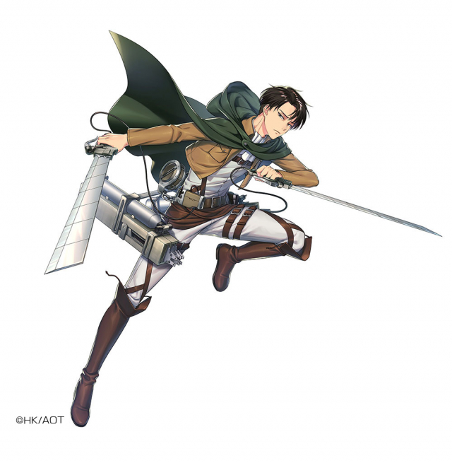 セガゲームス イドラ ファンタシースターサーガ で 5キャラ リヴァイ Cv 神谷浩史 のイラストを公開 進撃の巨人 コラボは5月下旬より開催 Social Game Info