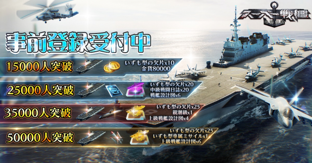 37games 新作シミュレーション スーパー戦艦 地海伝説 の事前登録数が5000人を突破 Social Game Info