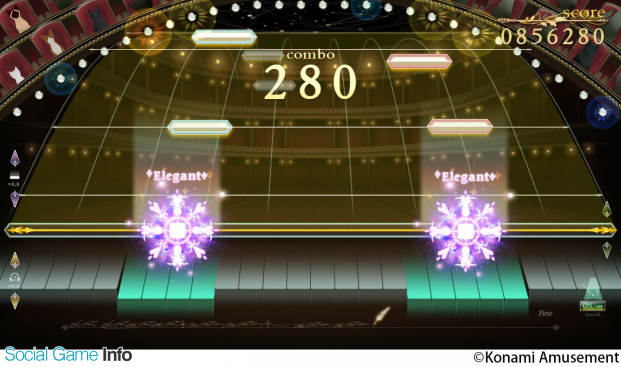 コナミアミューズメント ピアノらしさをさらに追求した音楽ゲーム ノスタルジア Op 2 をアミューズメント施設向けに稼働開始 Social Game Info