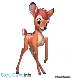 ガンホー ディズニー マジックキングダムズ に名作アニメーション バンビ の人気キャラクターやアトラクションが追加 Social Game Info