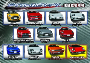 バンナム 第44回東京モーターショー15 に初のブース出展 マウスパッドや ドリフトスピリッツ のモーターショー限定のカードがもらえる Social Game Info