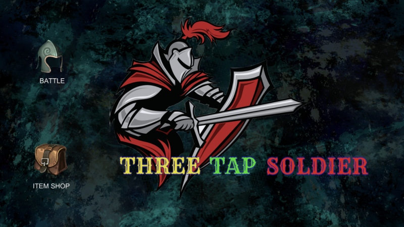 個人開発の330games Ios Android用アプリ Three Tap Soldier を配信開始 タップで敵のストレスゲージを貯めるアクション ゲーム Social Game Info