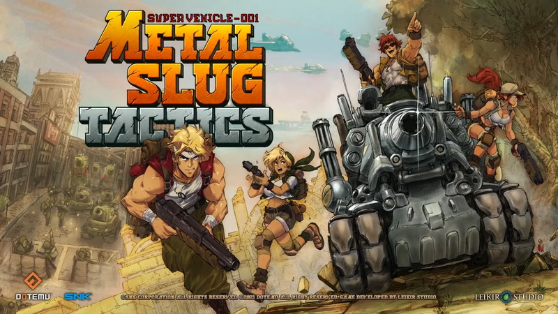 Snk 新作 Metal Slug Tactics を配信決定 Metal Slug がストラテジーゲームになってsteamで登場 Social Game Info