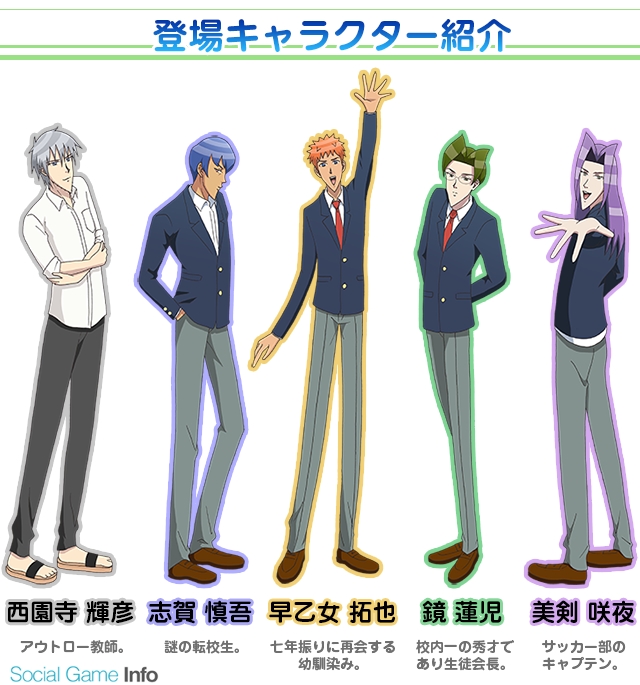 東北ペネット 学園ハンサム Tvアニメ化に向けたクラウドファンディングを開始 あのイケメンたちの雄姿を地上波で放送しよう Social Game Info
