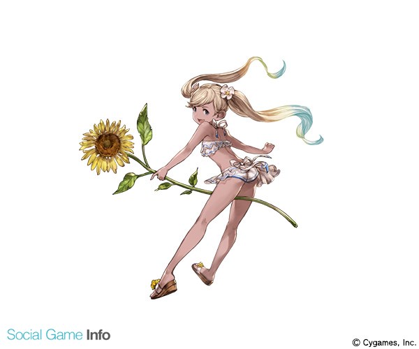 Cygames グランブルーファンタジー にサマーバージョンキャラクターのイオ Cv 田村ゆかり ジェシカ Cv 瀬戸麻沙美 ヘルナル Cv 鈴木達央 マリー Cv 長谷川明子 が再登場 Social Game Info