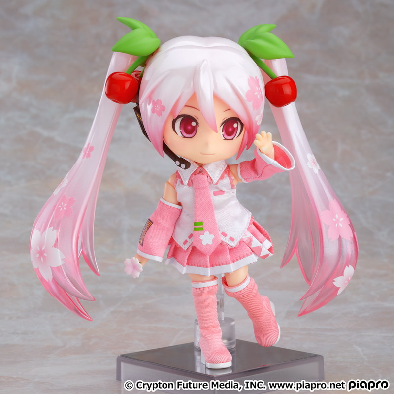 グッドスマイルカンパニー ねんどろいどどーる 桜ミク を年12月発売 おようふくセット とともに予約受付中 Social Game Info