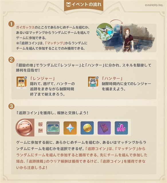Mihoyo 原神 で5月14日より開催予定のイベント 風の行方 の内容を公開 Social Game Info