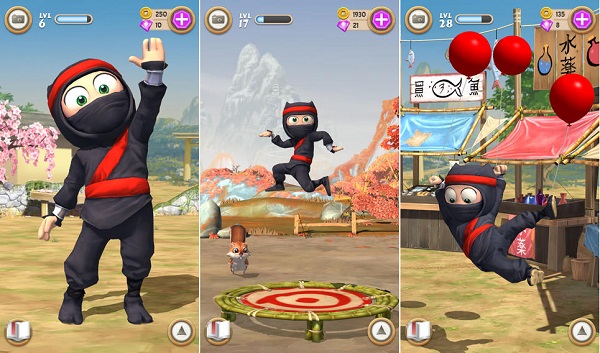 全世界注目のアプリ Clumsy Ninja ついに米国では驚異的な伸びで売上ランキングtop10目前 Social Game Info
