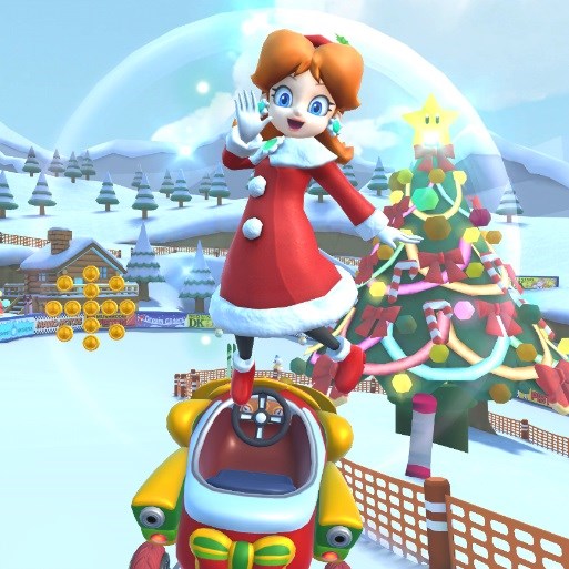 任天堂 マリオカート ツアー に新キャラクター デイジー サンタ が登場 12月18日までドカンでピックアップ対象に Social Game Info