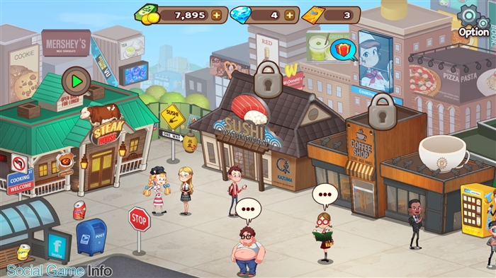 グランパス レストラン経営ゲーム ノーマ の クッキングアドベンチャー をapp Storeとgoogle Playでリリース Social Game Info
