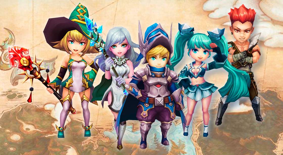 Nhn ハンゲーム 5人のキャラをまとめて操作するリアルタイムアクションrpg ブレイブリークロニクル を今夏にサービス開始 Social Game Info