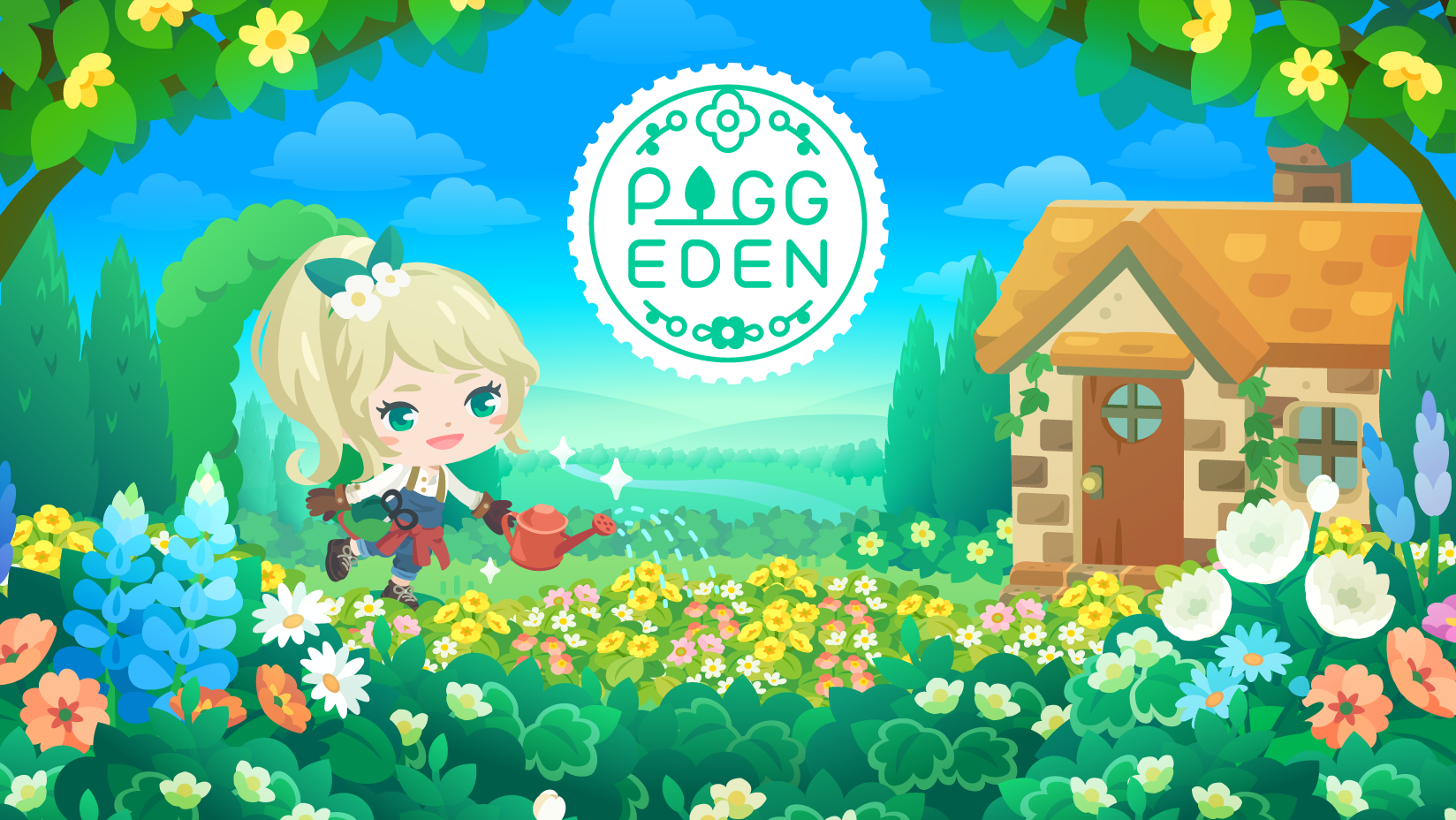 サイバーエージェント 箱庭 マッチ3パズルの新作アプリ ピグエデン を配信開始 Social Game Info