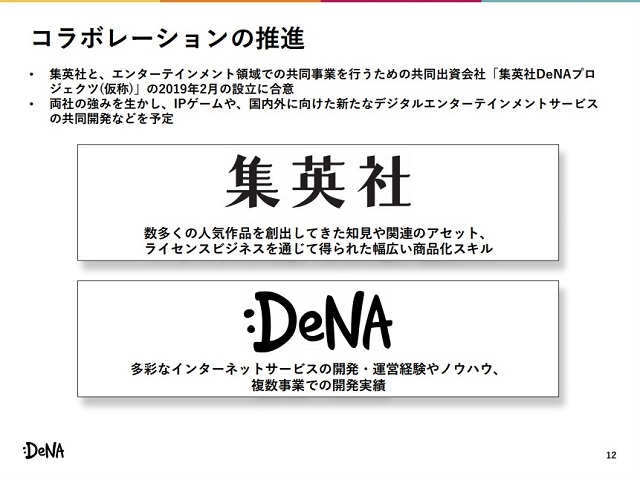 Dena守安社長 集英社との共同出資会社について とりあえず企画会社的なことから始める Ipゲームやデジタルエンタテインメントを共同開発へ Social Game Info